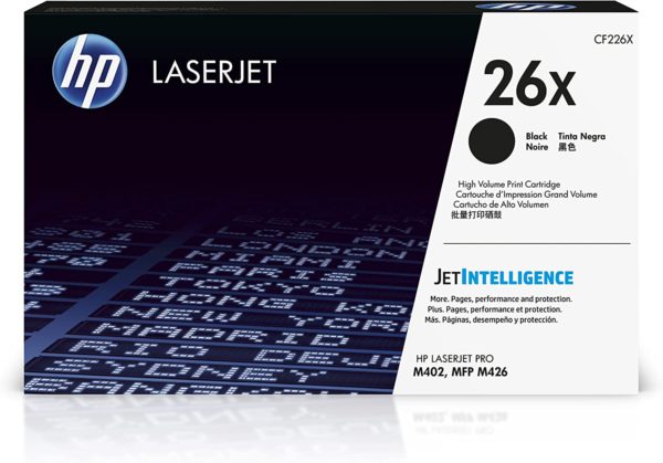 HP 26X (CF226X) High Yield Black Original Toner Cartridge