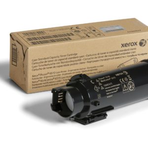 Cyan Standard Capacity Toner Cartridge, WorkCentre 6515, Phaser 6510, (1,000 Pages)
