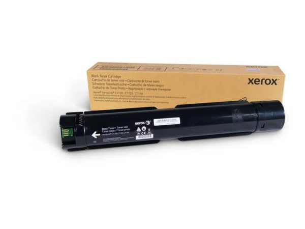 XEROX GENUINE EXTRA HIGH CAPACITY BLACK TONER CARTRIDGE FOR THE VERSALINK C7120/25/30