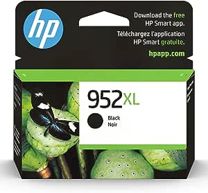 HP 952XL Black High Yield Original Ink Cartridge (F6U19AN)