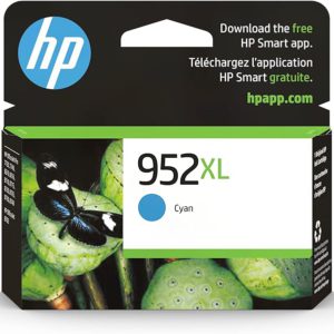 HP 952XL Cyan High Yield Original Ink Cartridge (L0S61AN)