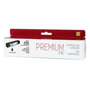 HP 970XL Black Premium Ink Pigmented