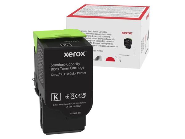 XEROX GENUINE BLACK STD CAP TNR CART F/C310 CLR PNTR