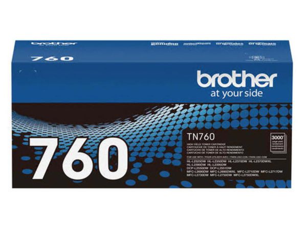 BROTHER TN760 - HIGH YIELD- BLACK