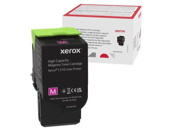 XEROX GENUINE MGNTA HI CAPACT TNR CART F/C310 CLR PNTR