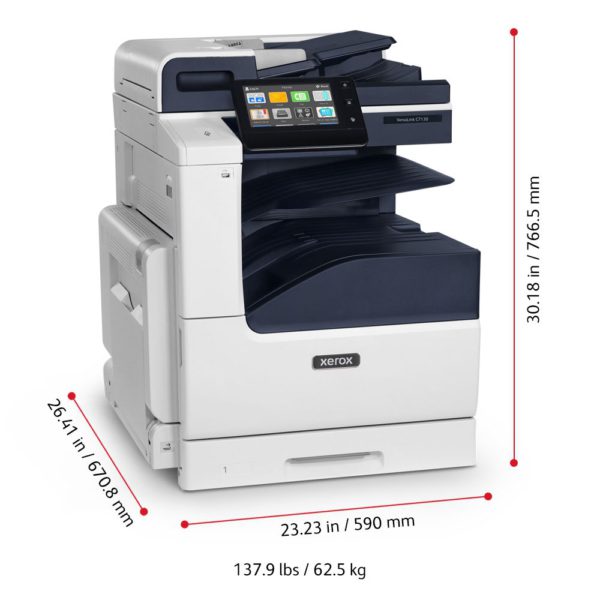 XEROX VERSALINK C7130 COLOR MFP WITH 4-TRAY MODULE - Image 3