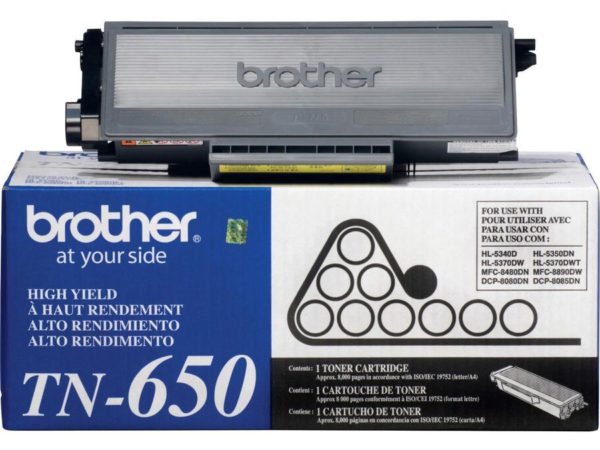 BROTHER CART TONER TN650 BLK HY